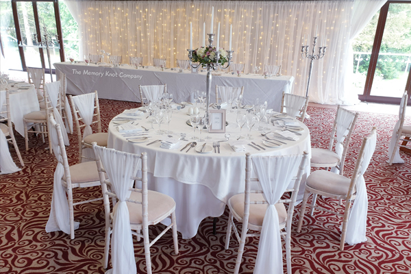 Armathwaite Hall Wedding Venue Décor