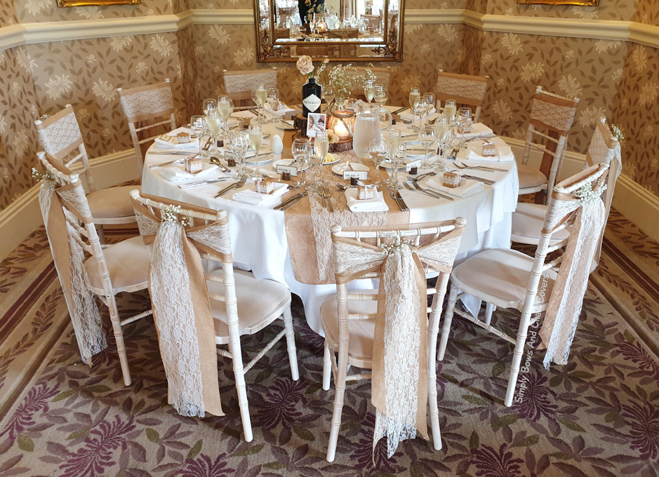 40hessian and lace wedding decor hessian and lace wedding decor